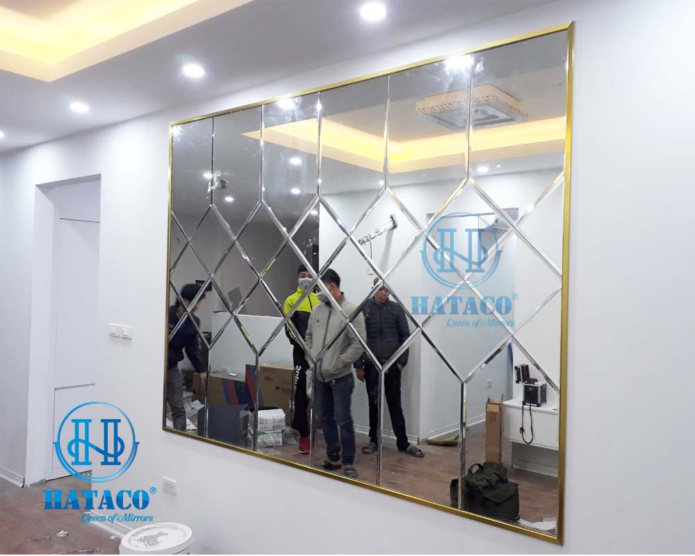 gương phòng khách